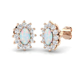 Tulty Diana Gold Diamond Earrings | Luxurious 1ct to 6ct Elegance