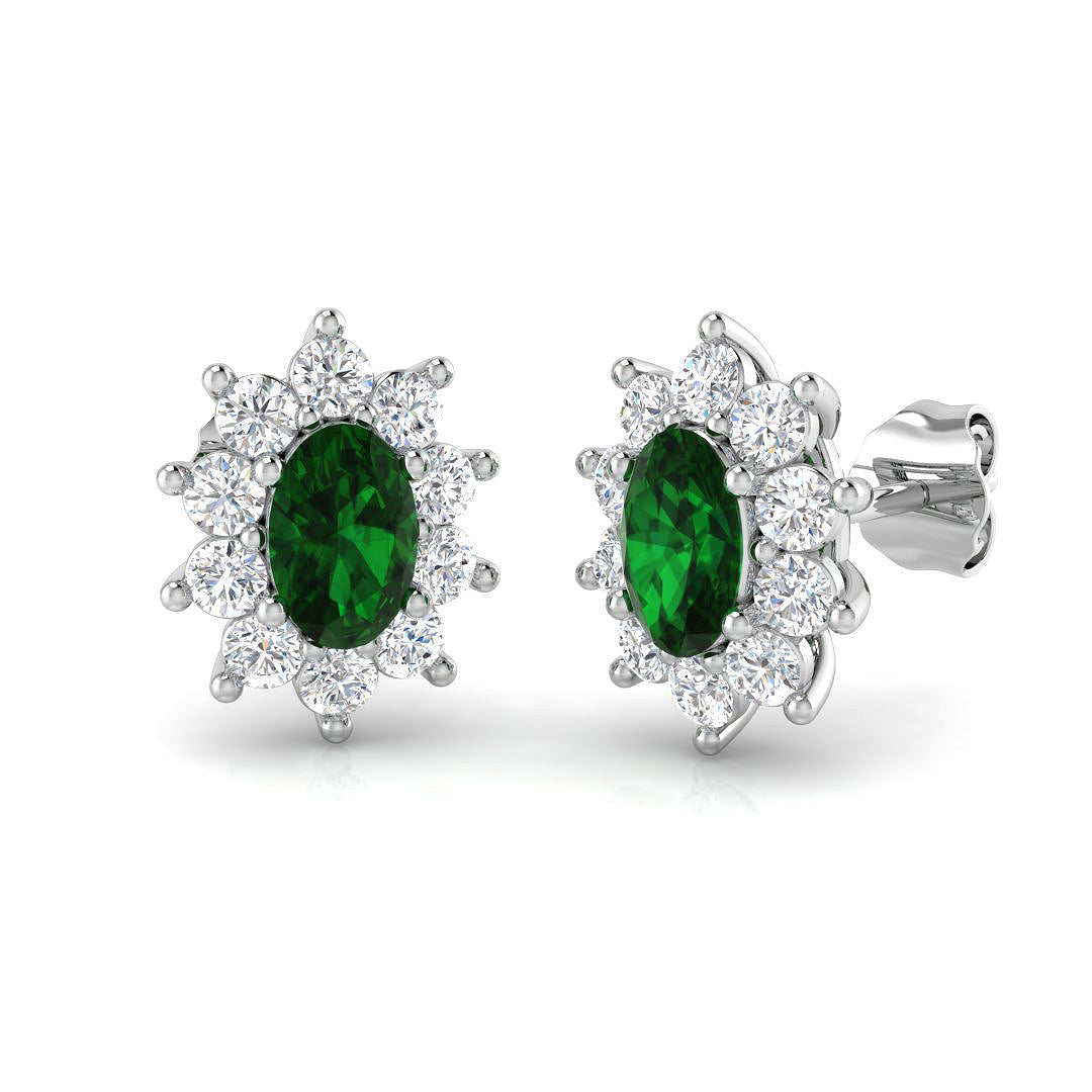 Elegant Tulwy Gold Diamond Earrings - 1.5ct Luxury Style Diana