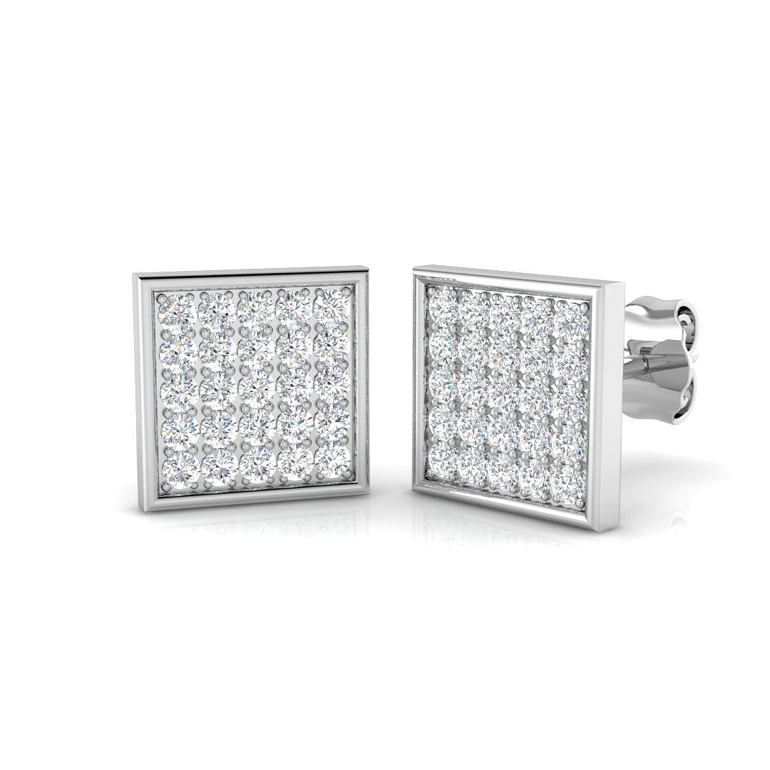 Elegant Gold Diamond Earrings - Tubby 0.5ct Luxury Jewelry