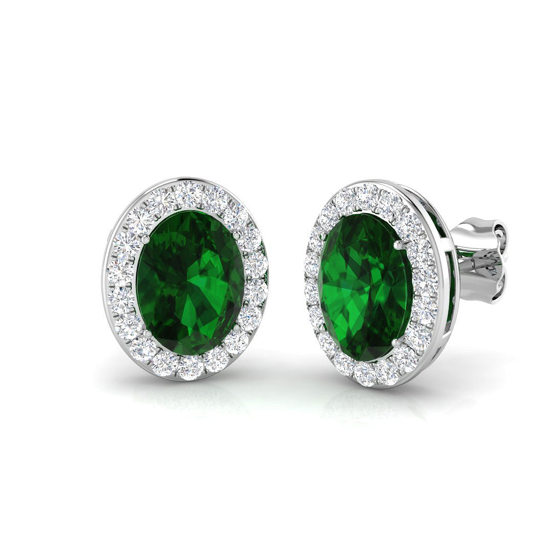 Floss 3ct Emerald Cut Gold Diamond Earrings - Luxurious Jewelry Essentials
