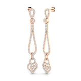 Graceful Diamond Earring 2.25 ct  Platinum, 9ct, 18ct White, Yellow & Rose Gold | Handcrafted Fine Jewellery-11