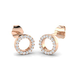 "Arley Gold Diamond Drop Earrings - Luxe 0.1ct to 0.15ct Jewelry"