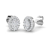 Celia Gold Cluster Diamond Earrings: Luxury Jewelry from 0.25ct to 8.5ct