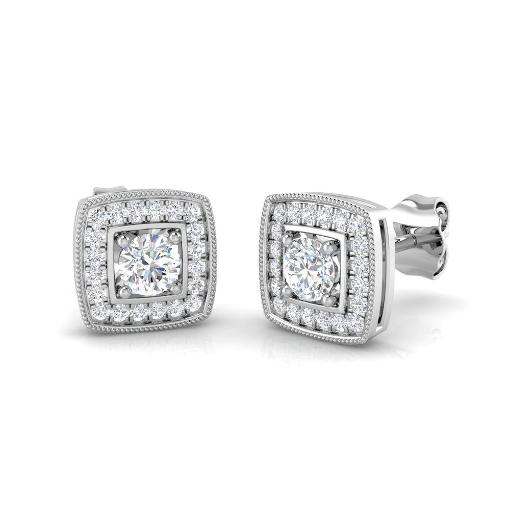 Imogen Diamond Earring 0.33 ct  Platinum, 9ct, 18ct White, Yellow & Rose Gold | Handcrafted Fine Jewellery-12