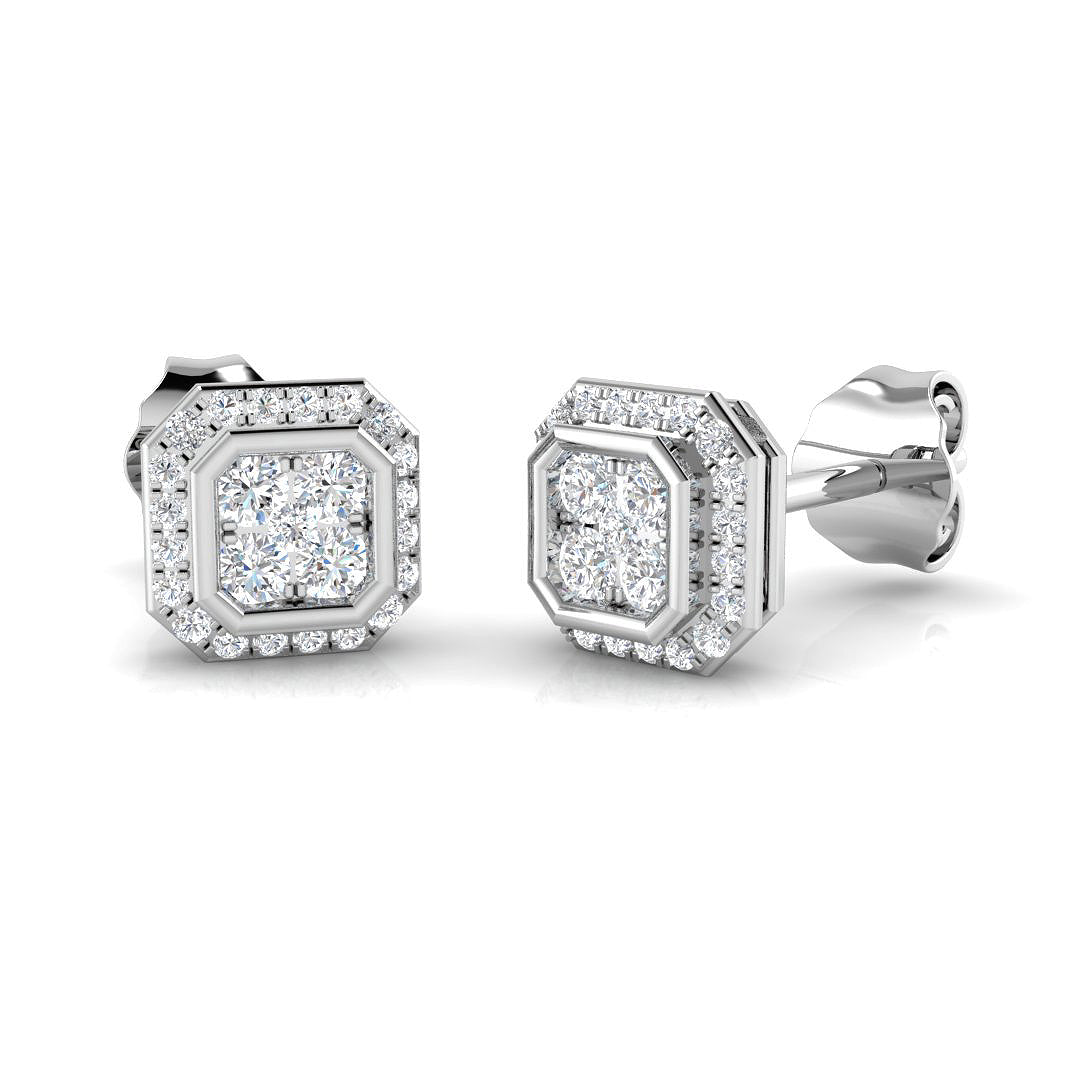 Cassandra Diamond Earring 0.25 ct  Platinum, 9ct, 18ct White, Yellow & Rose Gold | Handcrafted Fine Jewellery-12