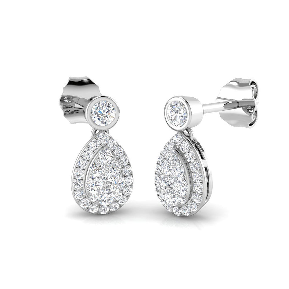 Tsavorite Diamond Earring 0.33 ct  Platinum, 9ct, 18ct White, Yellow & Rose Gold | Handcrafted Fine Jewellery-12