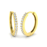Hoop Earrings - Tunmy 0.2ct Lab Grown Diamond