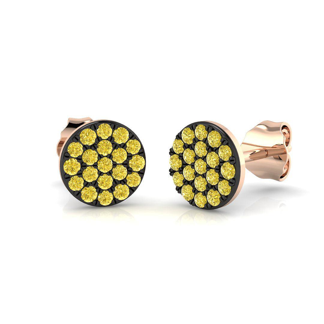 Carys Luxury Gold Diamond Earrings - Elegant 0.25ct to 0.33ct Design