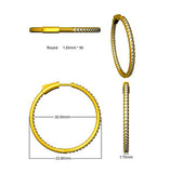 Ohrringe mit 1,50 Karat natürlichem/im Labor gezüchtetem Diamanten im Rundschliff in Gold – Hergestellt in Großbritannien