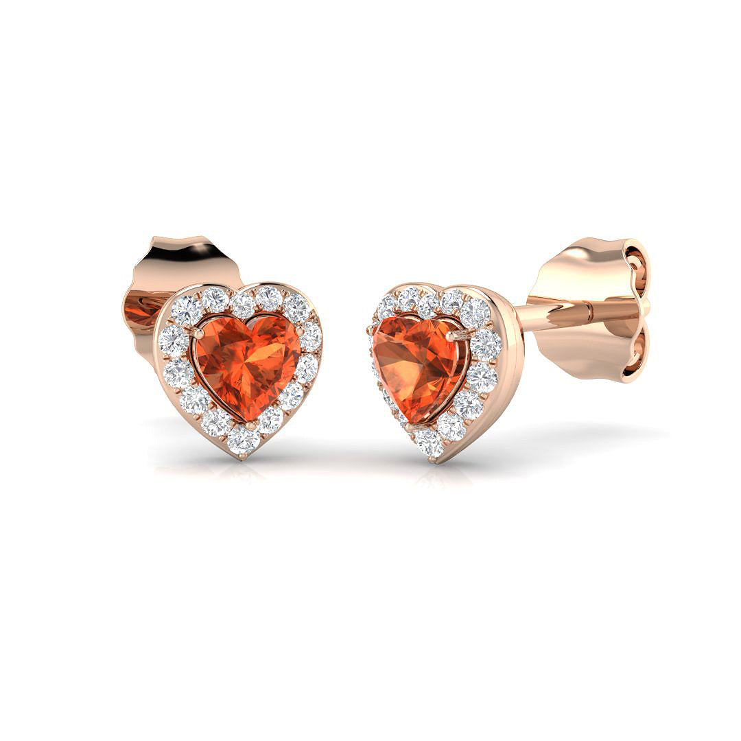 Trony Multi Sapphire Gold Earrings - Elegant Diamond Luxury Jewelry
