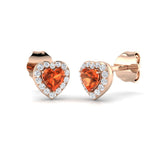 Trony Multi Sapphire Gold Earrings - Elegant Diamond Luxury Jewelry
