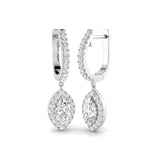 Eamon Gold Drop & Trilogy Diamond Earrings – 1ct to 2.5ct Elegance