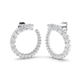 Hoop Earrings - Erhvy 1.5ct Gold Pure Elegance
