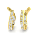 Hoop Earrings - Zest 1ct Gold Pure Radiance