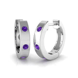 Hoop Earrings - Swanky 0.2ct Elegant Diamond Sparkle