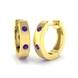 Hoop Earrings - Swanky 0.2ct Elegant Diamond Sparkle