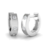 Hoop Earrings - Sugary 0.1ct Diamond Chic Sparkle