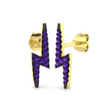 Luxury Gold Diamond Shape Earrings | Trohy Collection | 0.15-0.2ct