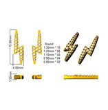 Luxury Gold Diamond Shape Earrings | Trohy Collection | 0.15-0.2ct