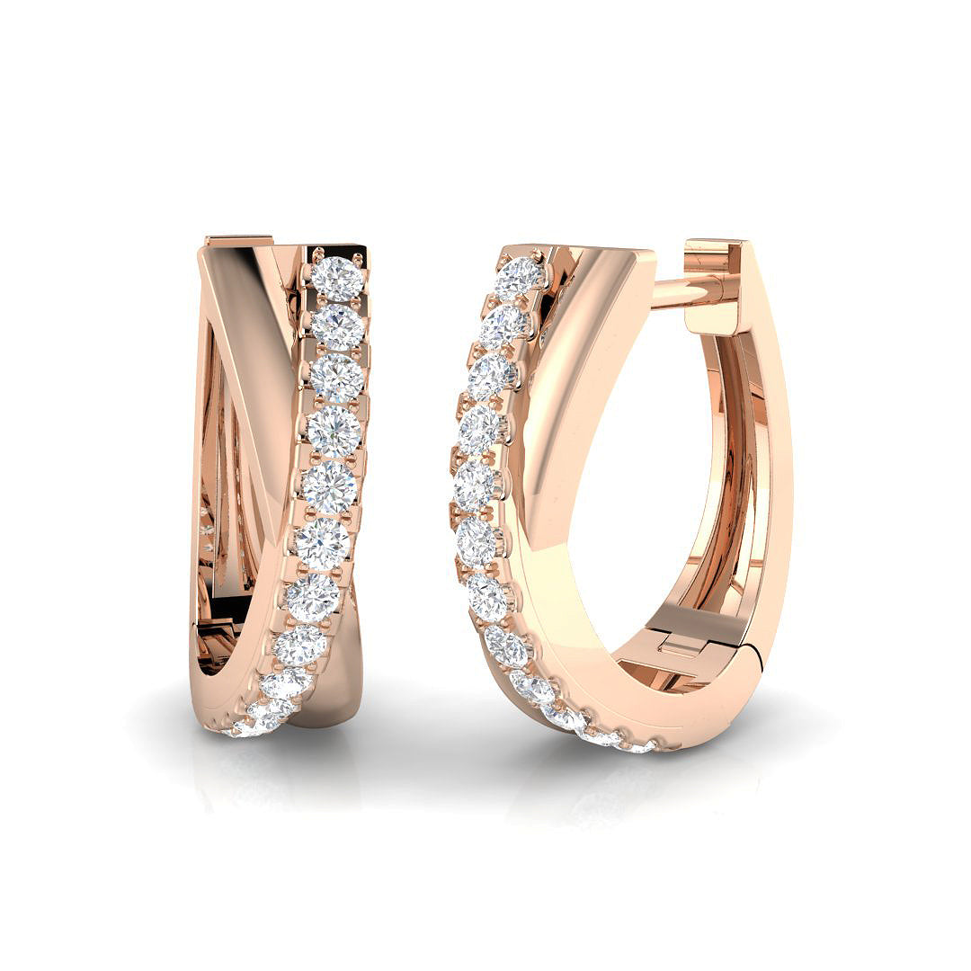 Hoop Earrings - Drury 0.33ct Lab Grown Diamond