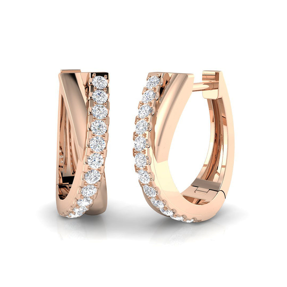 Hoop Earrings - Drury 0.33ct Lab Grown Diamond