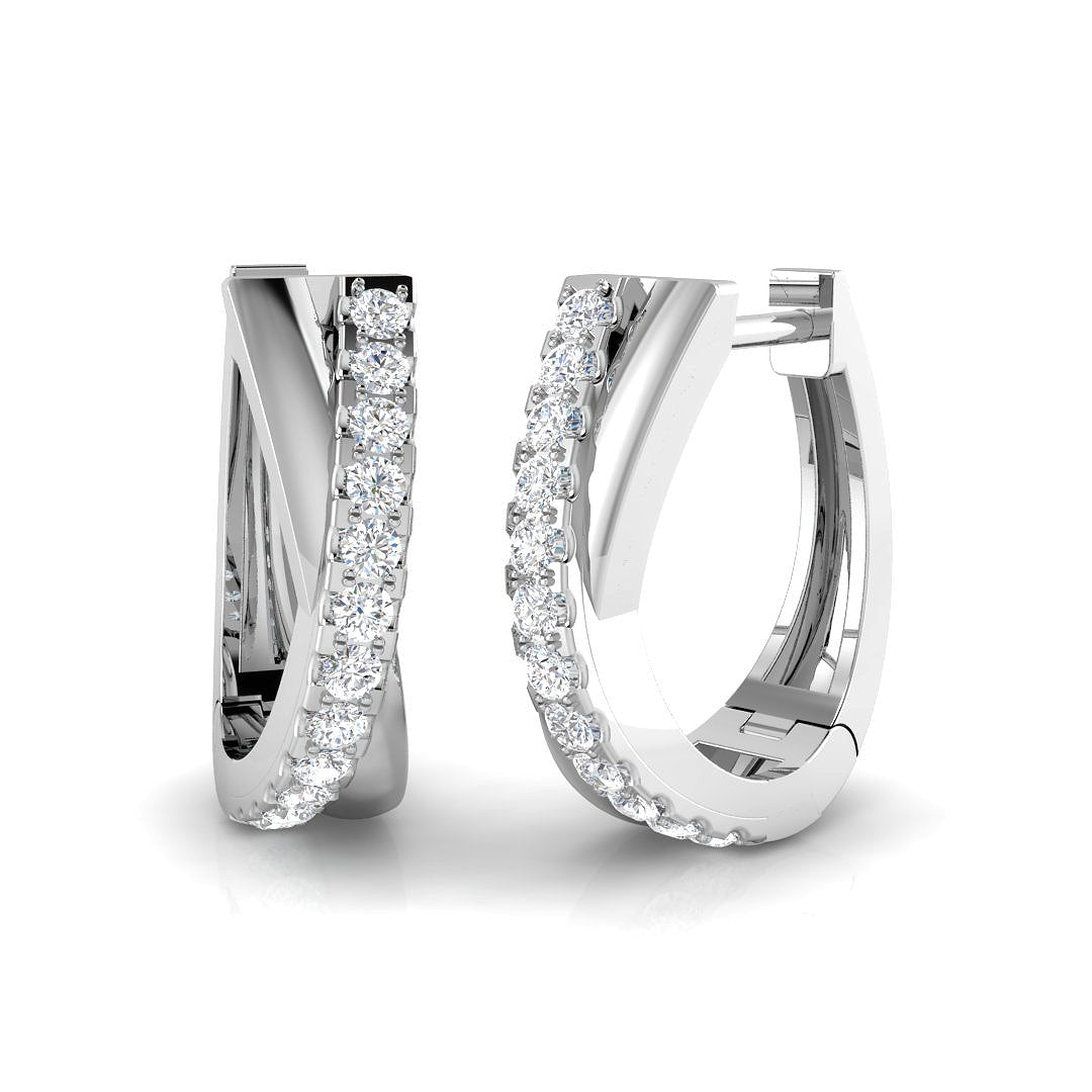 Hoop Earrings - Drury 0.33ct Lab Grown Diamond