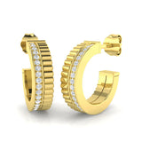 Hoop Earrings - Entvy 0.33ct Lab Grown Diamond
