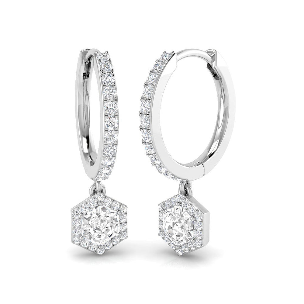 Gift Ready Diamond Earring 0.75 ct  Platinum, 9ct, 18ct White, Yellow & Rose Gold | Handcrafted Fine Jewellery-2