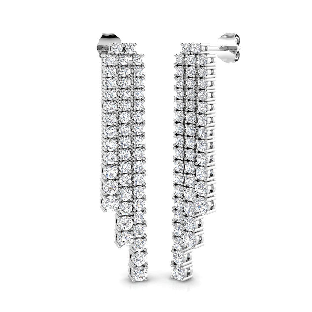 Cherished Forever Diamond Earring 3 ct  Platinum, 9ct, 18ct White, Yellow & Rose Gold | Handcrafted Fine Jewellery-2