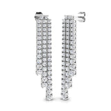 Cherished Forever Diamond Earring 3 ct  Platinum, 9ct, 18ct White, Yellow & Rose Gold | Handcrafted Fine Jewellery-2