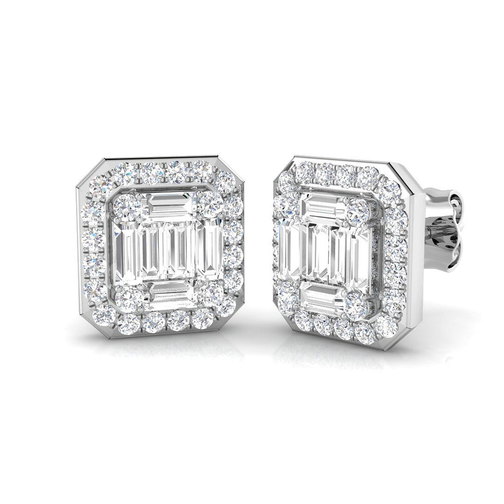 Loved Always Diamond Earring 1 ct  Platinum, 9ct, 18ct White, Yellow & Rose Gold | Handcrafted Fine Jewellery-2