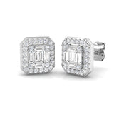 Kept Forever Diamond Earring 0.5 ct  Platinum, 9ct, 18ct White, Yellow & Rose Gold | Handcrafted Fine Jewellery-2