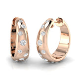 Hoop Earrings - Eriwy 0.5ct Gold Pure Radiance
