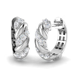 Hoop Earrings - Erkty 0.33ct Gold Pure Radiance