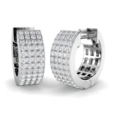 Hoop Earrings - Erkvy 0.5ct Gold Pure Radiance