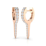 Hoop Earrings - Erly 0.5ct Gold Pure Radiance
