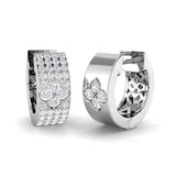 Hoop Earrings - Lushy 0.5ct Gold Diamond Luxury Jewelry