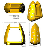 Natural & Lab-Grown Diamond Round Cut Flush Setting Hoop Earrings | 0.20Ct Total