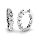 Hoop Earrings - Crisp 0.33ct Gold Pure Splendor