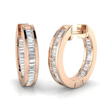 Hoop Earrings - Lumty 0.5ct Gold Pure Elegance