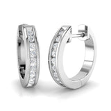 Hoop Earrings - Lumxy 0.25ct Gold Luxe Radiance
