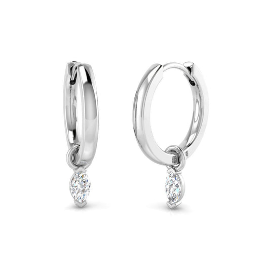 "Lurry Gold Diamond Drop & Trilogy Earrings - 0.25ct to 0.33ct Luxury"