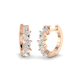 Hoop Earrings - Lutty Gold 0.5ct Luxury Diamond Elegance