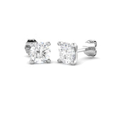 5.00 Ct DE/VVS Lab Grown Round Cut Diamond Stud Earring- Luxury Design