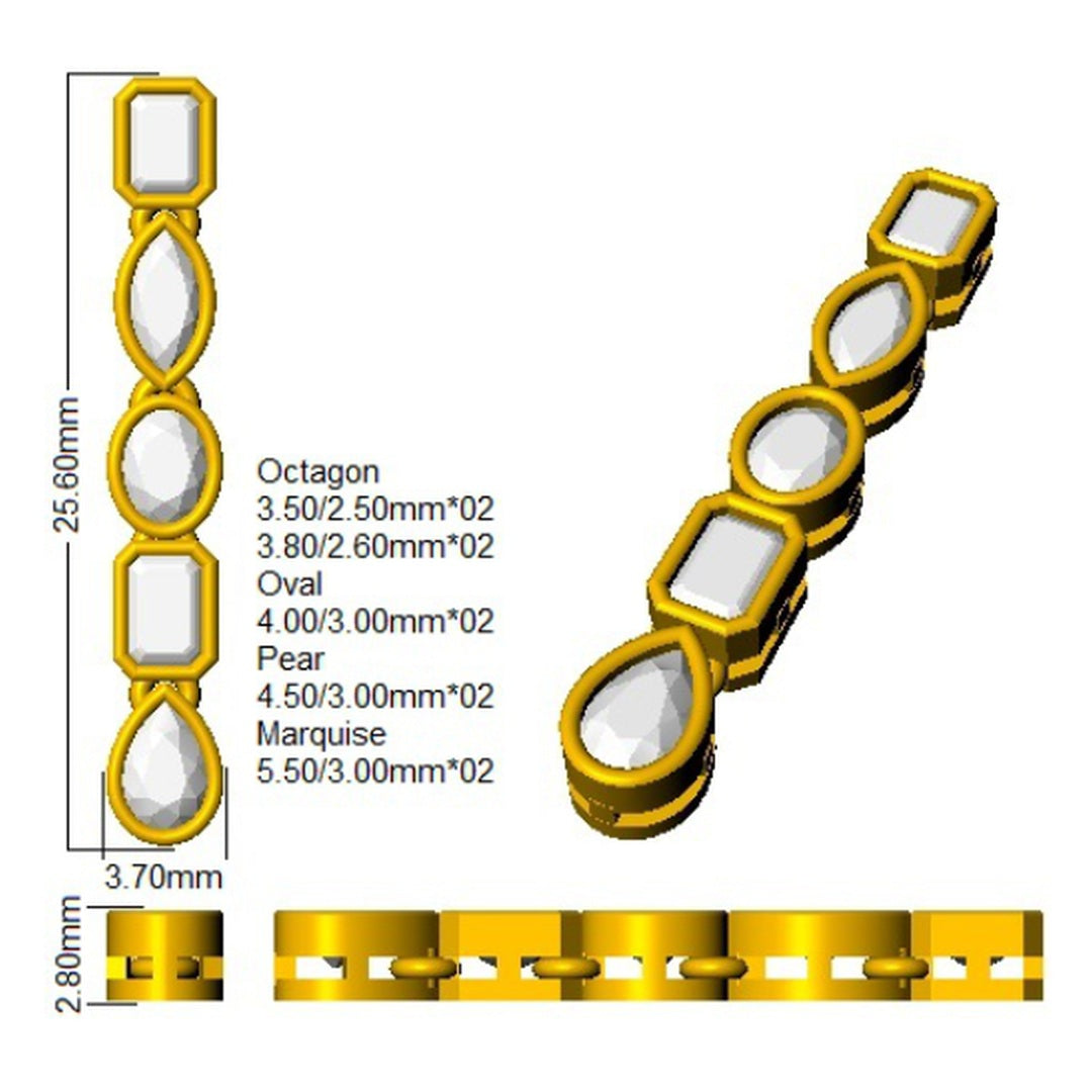 1.50Carat DE/VS Lab Grown Diamond Drop Earring 9k Yellow Gold Ready To Ship