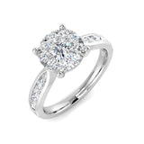 Lab-Grown Round Diamond Cluster Ring | 0.33ct - 0.75ct | Natural & Lab Diamond
