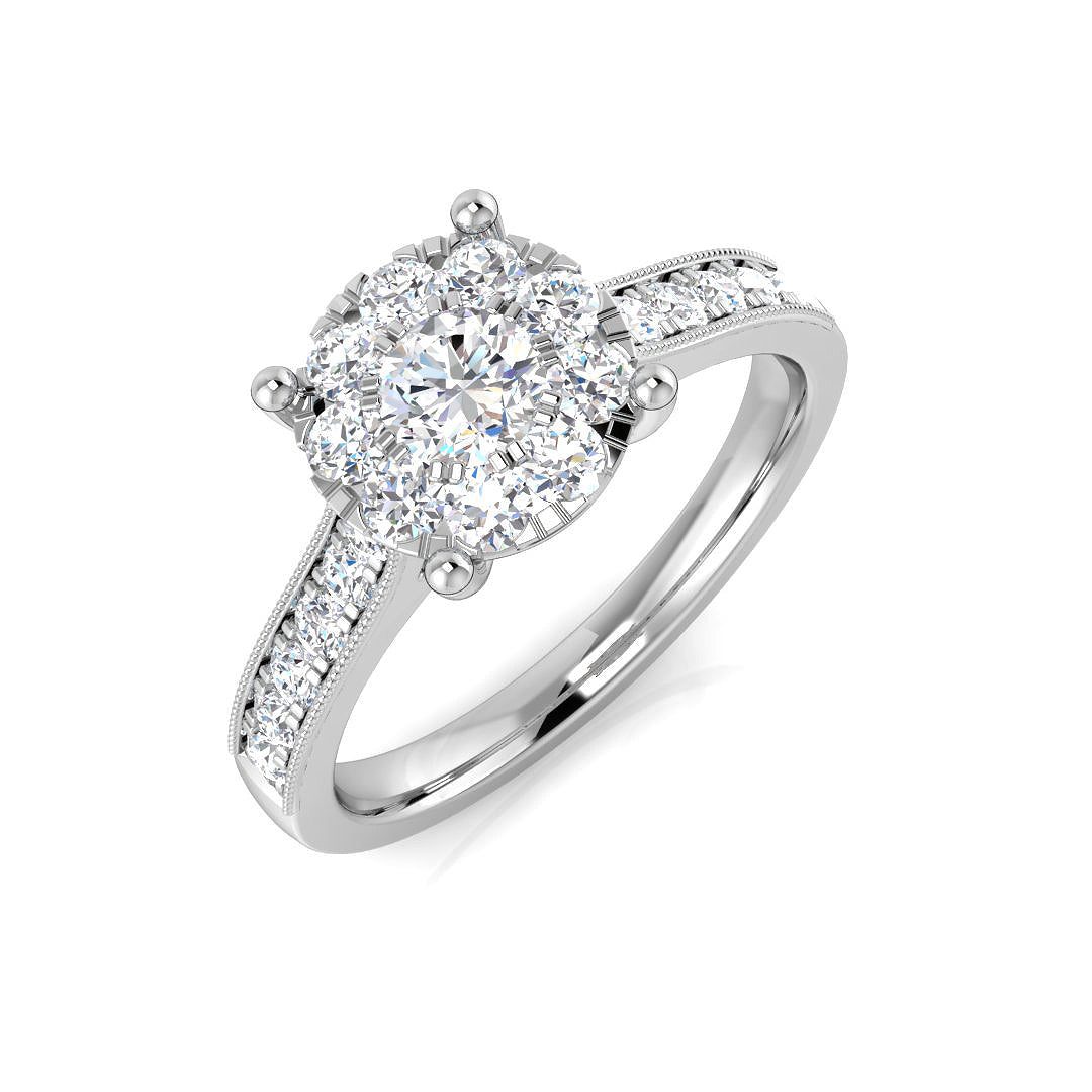 Diamond Cheltenham Cluster Ring | 0.33ct - 1ct
