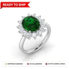 Lab grown diamond earring