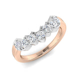 Diamond Farbcombe Wishbone Ring | 0.5ct | Hallmarked Gold & Platinum