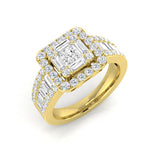 Diamond Margate Baguette & Brilliant Ring | 1.5ct